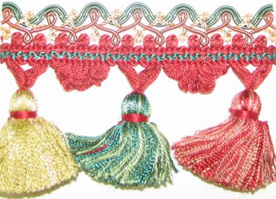 Stout Trim Apollo Tassel Fringe Cranapple